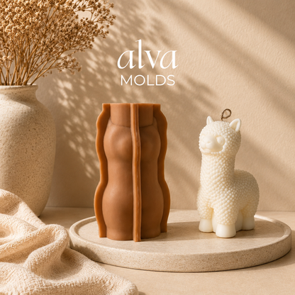Alpaca Silicone Mold for Candle Making