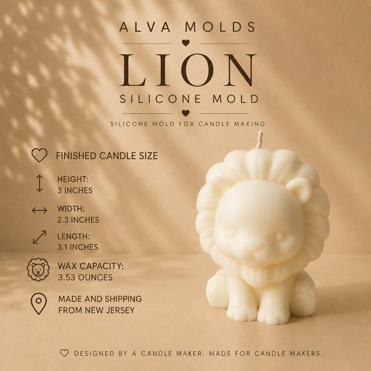Lion Silicone Mold